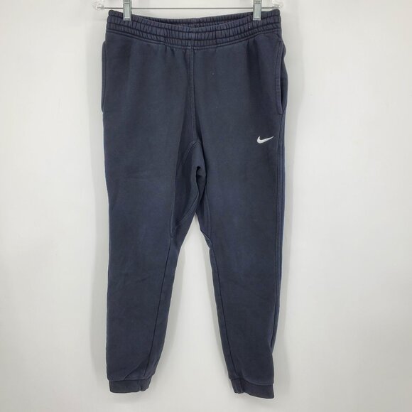 Nike Men's Club Fleece Black Pull On Jogger Sweatpants Size Medium - Picture 1 of 10